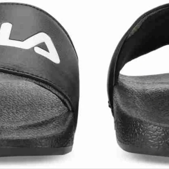 Men's FILA Drifter Slide sandals, size 9.5 (like-new) - Picture 2 of 4